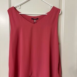 Elegant Pink Sleeveless Top
